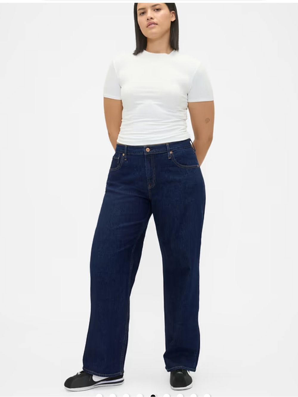 GAP Low Rise '90s Loose Jeans Size 33/16S